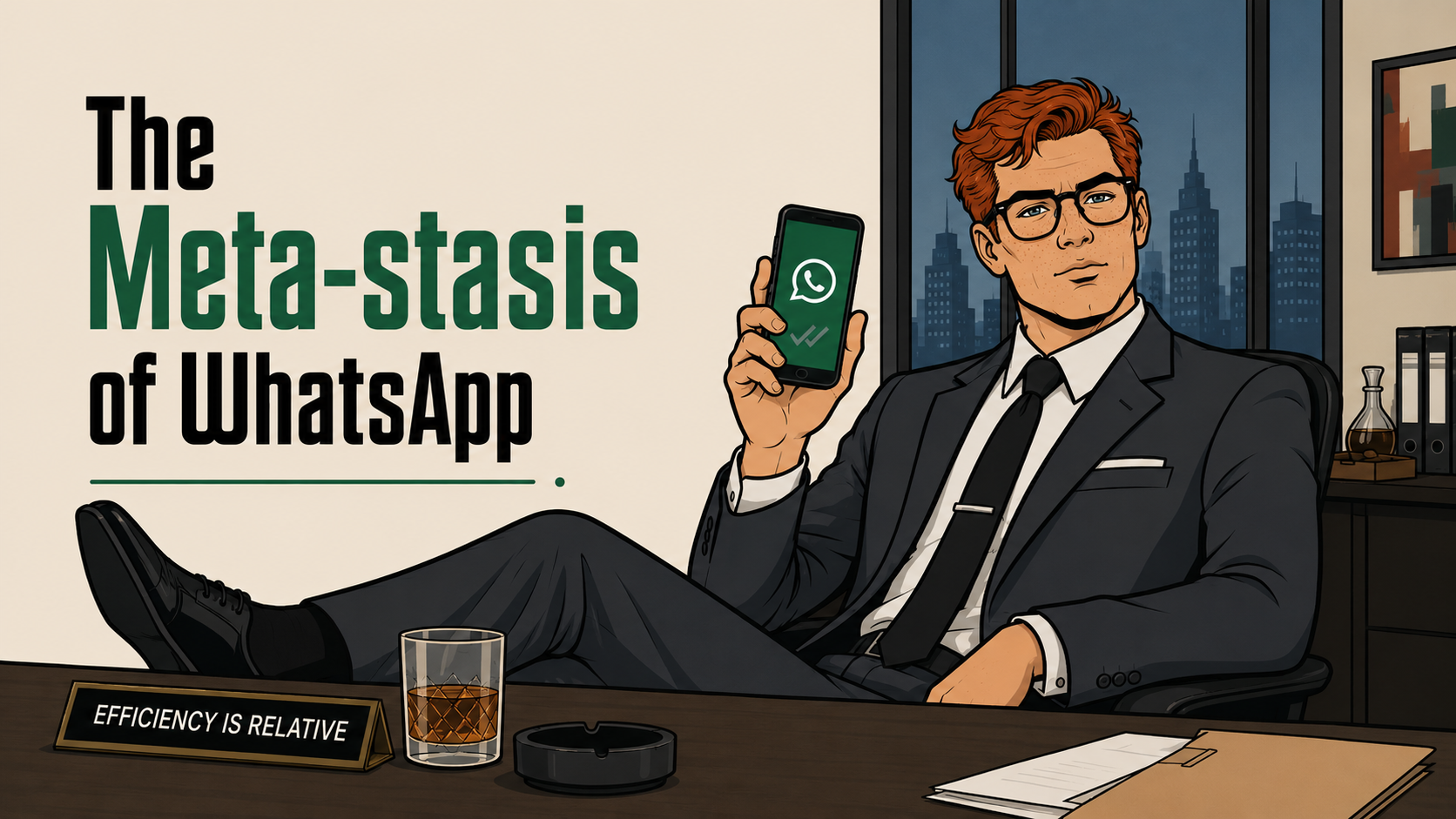 The Meta-stasis of WhatsApp: From Robin Hood to Bidding Floor